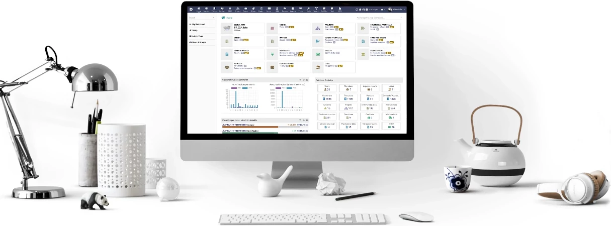 Business Cloud VPS + ERP (Dolibarr) 